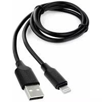 Кабель Cablexpert USB - Lighting (CCB-USB-AMAPO2), 1 м, черный