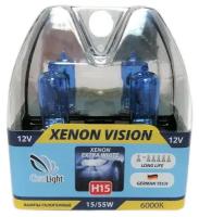 Лампа h15(clearlight)12v-1555w xenonvision (2 шт.), CLEARLIGHT MLH15XV (1 шт.)