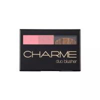 Charme Румяна двухцветные Duo Blusher, клубничное мороженное