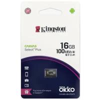 Карта памяти 16 ГБ microSDHC Kingston Canvas Select Plus SDCS2OK/16GB 1 шт