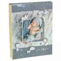 Фотоальбом «Спящий малыш» с кармашками на 72 фото 15х20 см