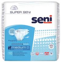 Подгузники для взрослых Seni Super Seni 10 M 75-110 см (10 шт.)