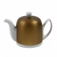 Чайник заварочный Salam на 4 чашки, объем 700 мл, цвет бронзовый, материал фарфор, Guy Degrenne, Фарфор, 216411