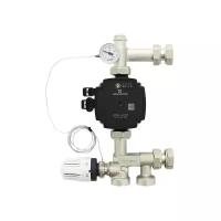 UNI-FITT Смесительная группа UNI-FITT SOLOMIX mini c эксцентриком ВР и насосом GRUNDFOS UPM3 AUTO 15-50 130