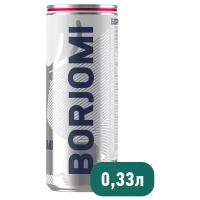 Минеральная вода Borjomi газированная, ж/б, 0.33 л