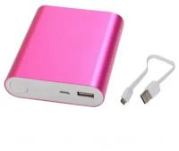 Power Bank, 10400 mAh, в ассортименте, Розовый