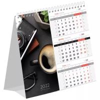 Календарь-домик настольный на 2022 год "Mono Premium. Офис"