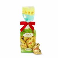 LIndt gold bunny mini набор пасхальных кроликов из молочного шоколада, 120 гр (из Финляндии)