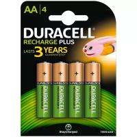 Duracell Аккумулятор Duracell Ni-MH AA 1300mAh BL4, 4шт (HR6-4BL)