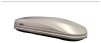 Бокс автомобильный Магнум 420 (серый, тиснение «карбон») (1990х740х420) Быстросъём