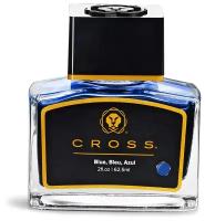 Флакон с чернилами Cross для перьевой ручки, синий, 62,5 мл CROSS MR-8945S-1 blue
