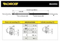 MONROE ML5823 Амортизатор крышки багажника | зад прав/лев | 1шт