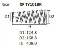 NHK XPTY1018R Пружина подвески