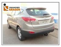 ТСУ для HYUNDAI ix35 2010-2015, Тип шара: Горизонтальный, условно-съемный (лебединая шея) (A) / Хендай ИХ35