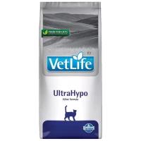 Сухой корм Farmina Vet Life Ultrahypo, для кошек c неблагоприятными реакциями на пищу, ультрагипоаллергенный, рыба, 10 кг