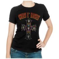 Футболка DreamShirts Guns N Roses Женская черная