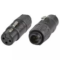 Переходник XLR - XLR REAN Connectors RA3FT-B