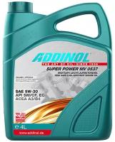 ADDINOL Addinol Super Power Mv 0537 (4L) Моторное Масло
