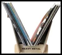 Подставка для виниловых пластинок Heavy Metal Birch