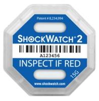Одноразовый индикатор удара Шоквотч 2 / ShockWatch 2, 15G (упаковка 10 штук)