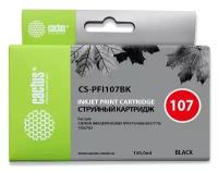 Картридж Cactus CS-PFI107BK Черный для Canon IP iPF670/iPF680/iPF685/iPF770/iPF780/iPF785