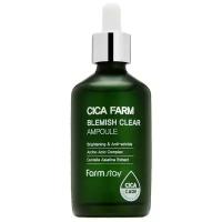 Ампульная сыворотка с центеллой азиатской FarmStay Cica Farm blemish clear Ampoule 100 мл