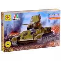 Сборная модель Моделист Советский танк Т-34-76, 1/72 307224