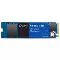 SSD накопитель 250ГБ WD Blue SN550 WDS250G2B0C, M.2 2280, PCI-E x4, NVMe
