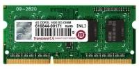 Transcend Оперативная память для ноутбука 4Gb (1x4Gb) PC3-12800 1600MHz DDR3L SO-DIMM CL11 Transcend TS512MSK64W6N-I