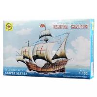Сборная модель Моделист Корабль Колумба "Санта-Мария" (115002) 1:150