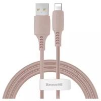 Data кабель USB Baseus CALDC-04 для iP5, 1,2м розовый