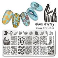 Born Pretty, Пластина для стемпинга 12*6 см 38741 BPX-L018, 1 шт