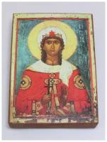 Икона "Святая Варвара", размер иконы - 10x13