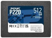 SSD жесткий диск SATA2.5" 512GB P220 P220S512G25 PATRIOT