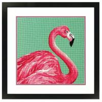 Dimensions Набор для вышивания Розовый фламинго 35 x 35 см (71-20086)