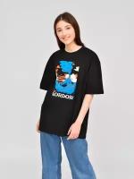 Футболка YARD CATS, размер M-XL, черный