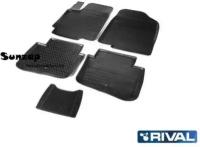 RIVAL 12803001 (Rival) Ковры салонные Kia Rio III