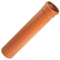 Канализационная труба FLEXTRON наружн. полипропилен 110х3,2х2000 2000мм. оранжевый