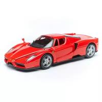 Легковой автомобиль Bburago Ferrari Enzo 1:24, 19 см, красный 18-26006