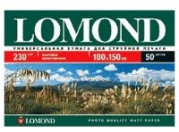 Фотобумага Lomond 0102084 15/230г/м2/500л./белый матовое для струйной печати