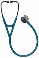 Стетоскоп Littmann Cardiology IV Морская волна с дымчатым колоколом и зеркальным стеблем (Caribbean Blue/Smoke/Mirror), 6234