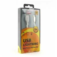 USB Lightning кабель Cablexpert CC-G-APUSB01W-3M