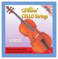 A803 Комплект струн для виолончели, никель. Alice