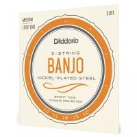 Набор струн D'Addario Banjo EJ61, 1 уп