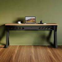 Растущий письменный стол трансформер 160х65 см из серии Столы роста, Орех Дижон натуральный