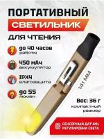 Светильник портативный складной для чтения, для рыбалки Sunree Sensor Bait Light 55 лм 4500мАч (Bait Light) Brown