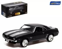 Машина металлическая ТероПром 9170902 CHEVROLET CAMARO SS, 1:32, открываются двери, инерция, цвет матовый