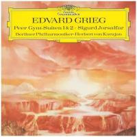 Виниловая пластинка Edvard Grieg, Berliner Philharmoniker, Herbert von Karajan – Peer Gynt-Suiten 1 & 2, Sigurd Jorsalfar LP
