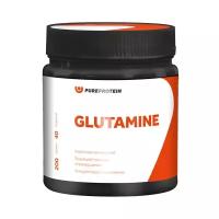 Аминокислота / Глютамин / Glutamine / PureProtein / 200г /Зеленое яблоко