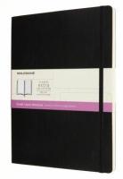 Блокнот Moleskine CLASSIC SOFT DOUBLE XLarge 190х250мм 192стр. линейка/нелинованный мягкая обложка черный